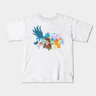 Young Six group hug Kids T-Shirt